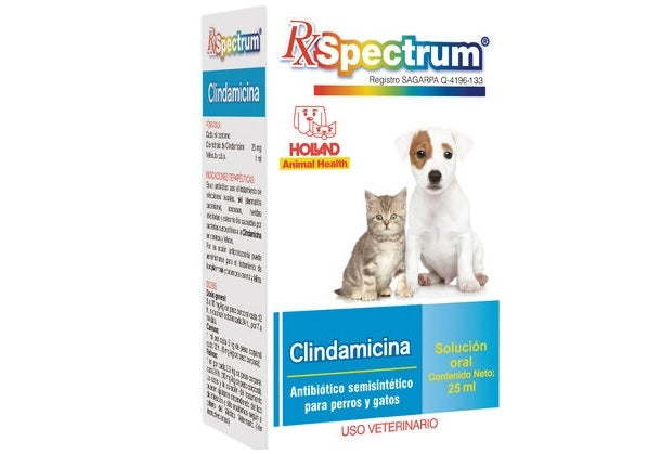 Spectrum® Clindamicina 25 mg Solución 25 mL